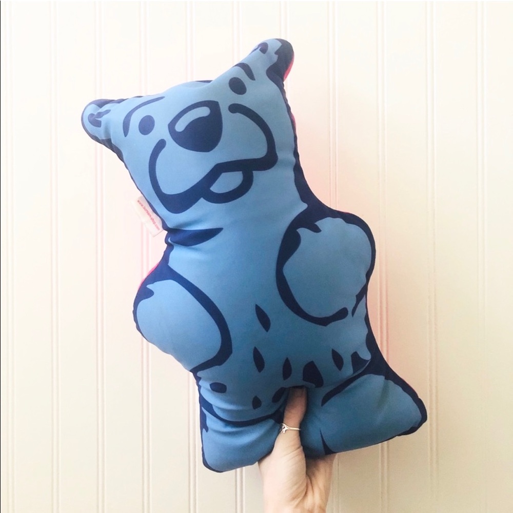 ISCREAM Beanbag Stuffed Two Tone Gummy Bear Pillow